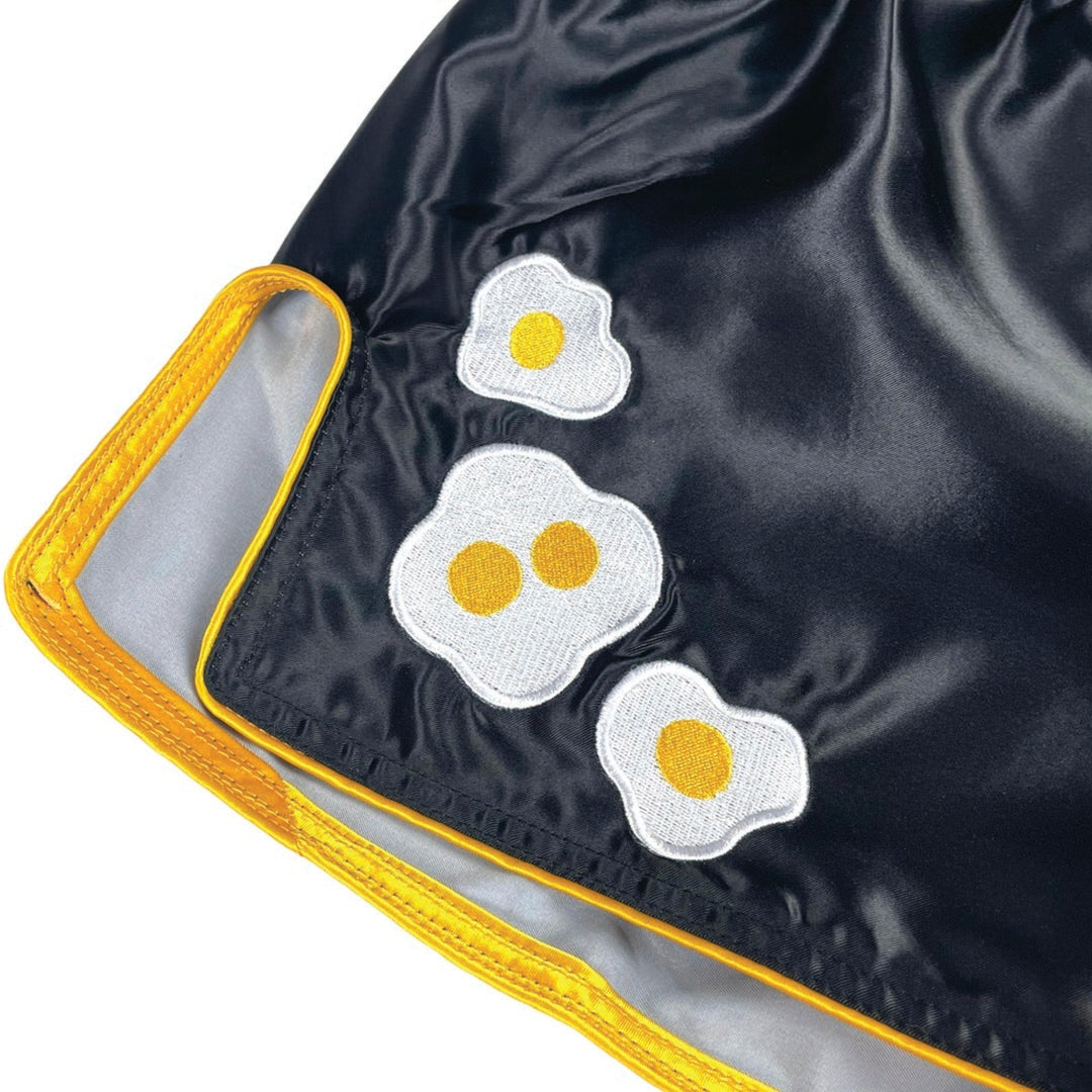 RICE + EGGS SATIN SHORTS