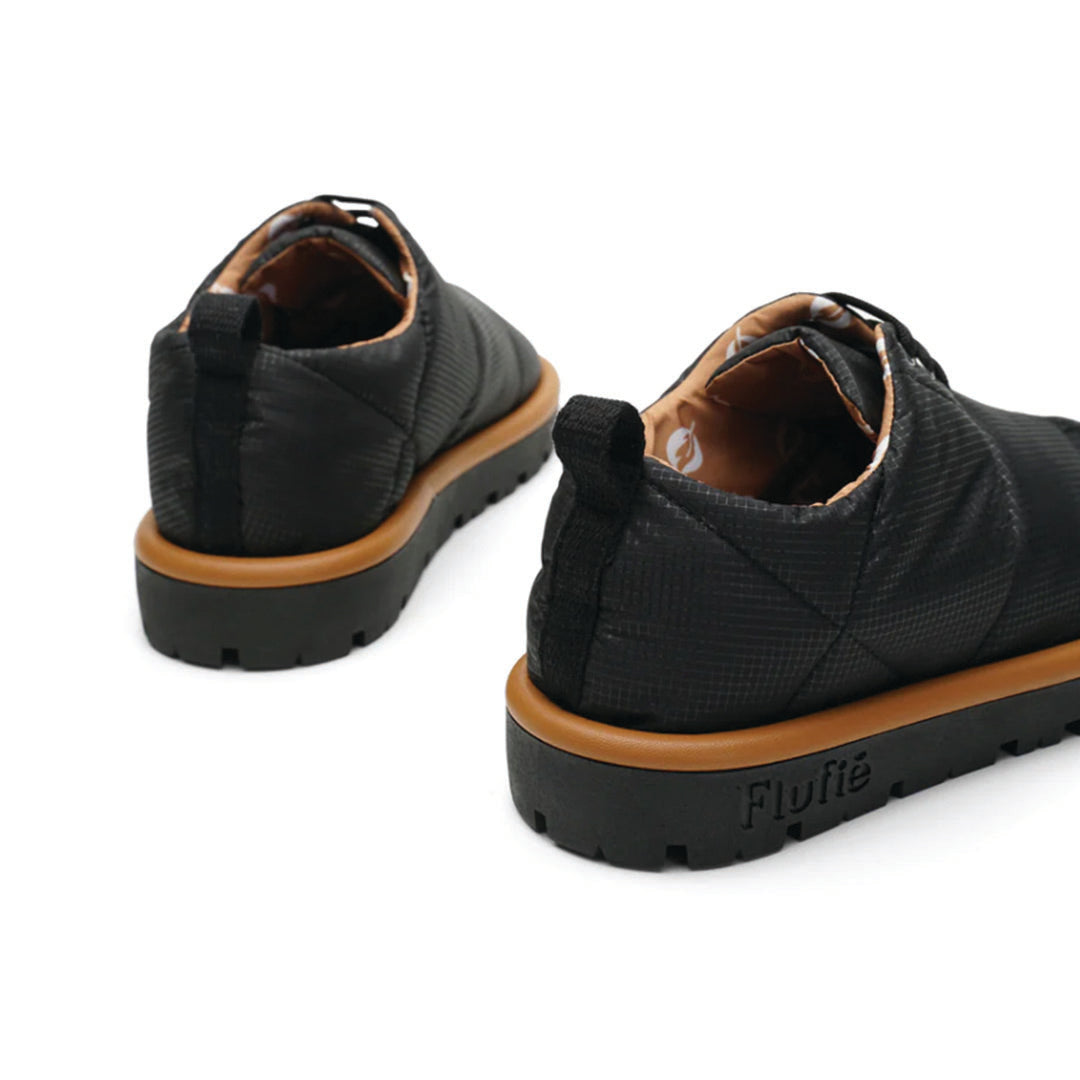 PUFFER SHOES BLACK